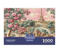 Puzzle para Adultos, La Torre Eiffel, Juguetes Desafiantes, Lugares de interés en París, Regalo Creativo para La Relajación, Actividad Artística Desafiante Y Relajante 70x50cm/1000pcs