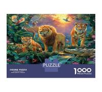 Puzzle para Adultos, Mundo Animal, Juegos De Rompecabezas Familiares, Varios Animales, Juguete Colorido para Niños 8-12, Actividad Artística Desafiante-Relajante 52x38cm/1000pcs