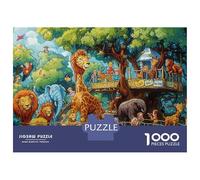 Puzzle para Adultos - Mundo Animal, Rompecabezas Imposible, Varios Animales, para Toda La Familia, Rompecabezas De Decoración Familiar 52x38cm/1000pcs