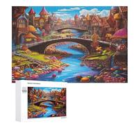 Puzzle para adultos paraíso, 1000 piezas, para niños a partir de 12 años, puzles de madera para decoración del hogar, (75 x 50 cm)