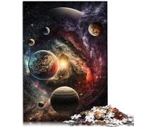 Puzzle para adultos "UN hermoso universo" para adultos, 1000 piezas, 26 x 38 cm, puzzle de cartón para niños a partir de 14 años, actividades divertidas en casa, regalo de cumpleaños, regalo de viaje