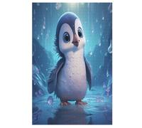 Puzzle para adultos y niños, bonitos pingüinos, 1000 piezas, rompecabezas creativos de madera, regalos (78 x 53 cm)