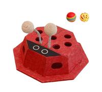 Puzzle Para Gatos Puzzle Interactivo Forma Mariquita Con Pelotas