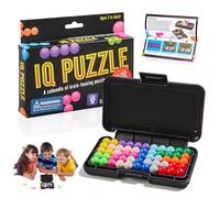 Puzzle para Niños IQ Stars, Rompecabezas 3D, 120 Desafíos, Juego de Lógica, Regalos para Niños y Niñas de 6 Años, Hpbaggy