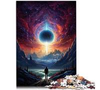 Puzzle para niños Maravillas del planeta Cósmico Puzzles 1000 piezas 19.7 x29.5 pulgadas Rompecabezas de madera para adultos y niños a partir de 14 años Puzzle con motivos coloridos