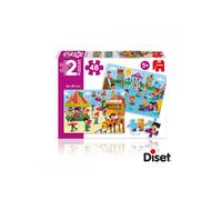 Puzzle para Niños - Parque de Atracciones Diset