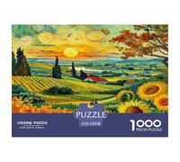 Puzzle Paraíso Pastoril De 1000 Piezas Interesante Rompecabezas para Adultos De 1000 Piezas Pintura Hobby 52x38cm/1000pcs