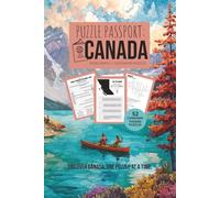 Puzzle Passport Canada: A Travel-Themed Collection of Canadian Word Searches and Crosswords, Discover Canadian Landmarks, Culture, and Geography | 6x9 inches, 119 pages | 52 puzzles