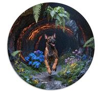 Puzzle Pastor Belga Malinois 1000 Piezas - para Adultos Y Niños Puzzles De Túnel Roca, Juego Educativo Y Juego Familiar Decorativo, Regalo Ideal 1000pcs (67.5x67.5cm)