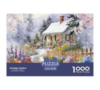 Puzzle Patio de Cuentos de Hadas De 1000 Piezas Interesante Rompecabezas Adultos De 1000 Piezas Obra De Arte Entretenimento 52x38cm/1000pcs
