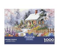 Puzzle Patio de Cuentos de Hadas De 1000 Piezas Interesante Rompecabezas para Adultos De 1000 Piezas Decoracion Hobby 38x26cm/1000pcs