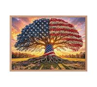 Puzzle Patriótico Americano 1000 Piezas De Decoración De Paisaje Patriótico