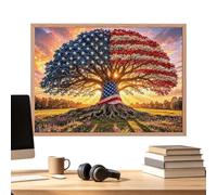 Puzzle Patriótico Americano 1000 Piezas de Paisaje Patriótico