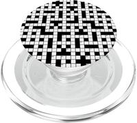 Puzzle Patrón Divertido Juego Domingo Crucigrama Puzzle PopSockets PopGrip para MagSafe