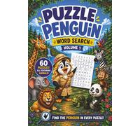 Puzzle Penguin Word Search Vol. 1 Animals: 60 Word Search Puzzles Featuring Animals | Easy-to-Read Print | 6x9 inches, over 90 pages | Gift for Holidays, Vacation, and Free Time