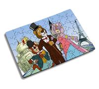 Puzzle PEQUEÑO 63 Piezas Willy Fog Vuelta al Mundo Serie Antigua Dibujos Rompecabezas puzle