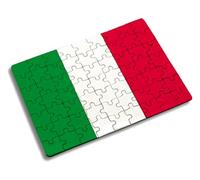 Puzzle PEQUEÑO TAMAÑO Aprox. A5 DE 63 Piezas Bandera DE Italia Roma Italianos Pais nacion Rompecabezas puzle