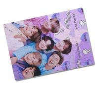Puzzle PEQUEÑO TAMAÑO Aprox. A5 DE 80 Piezas BTS Grupo Permission to Dance on Stage Cantantes Rompecabezas puzle para Adulto