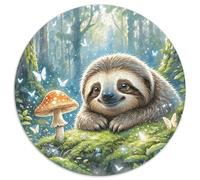 Puzzle Perezoso 1000 Piezas para Adultos Y Niños Juego EduGatoivo De Cochetón Rompecabezas Perezoso Seta Decorativo Regalo Ideal 1000pcs (67.5x67.5cm)