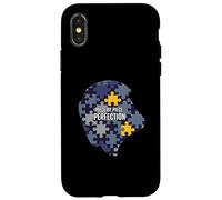 Puzzle Perfection Piece by Piece Mindset Design Carcasa para iPhone X/XS