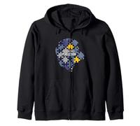 Puzzle Perfection Piece by Piece Mindset Design Sudadera con Capucha