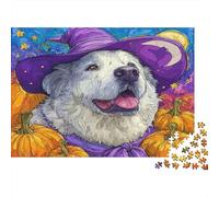 Puzzle Perro de montaña de los Pirineos 1000 Piezas para Adultos Y Niños - Rompecabezas De DIY, Juego Creativo para Toda La Familia 70x50cm/1000pcs