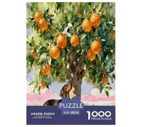 Puzzle Perro Salchicha 1000 Piezas - para Adultos Rompecabezas De Naranjo, Juego Desafiante, Decorativo, Regalo Ideal 38x26cm/1000pcs