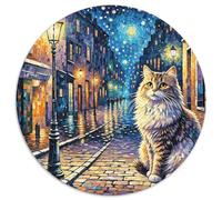 Puzzle Persian Gato 1000 Piezas para Adultos Y Niños Juego Difícil De Cochetón Puzzles Persa Calle Decorativo Regalo Ideal 1000pcs (67.5x67.5cm)