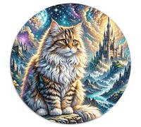 Puzzle Persian Gato 1000 Piezas para Adultos Y Niños Juego EduGatoivo De Cochetón Puzzles Persa Castillo Fantasía Decorativo Regalo Ideal 1000pcs (67.5x67.5cm)