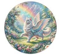 Puzzle Persian Gato 1000 Piezas para Adultos Y Niños Juego EduGatoivo De Cochetón Rompecabezas Persa Jardín Sueño Decorativo Regalo Ideal 1000pcs (67.5x67.5cm)