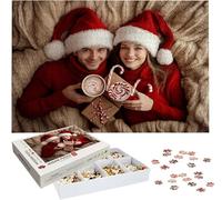 Puzzle Personalizado con Foto 1000 1500 2000 3000 4000 5000 Piezas Puzzle de Madera Personalizable con tu Imagen Regalo Original, con Texto Familia, Mascotas, Cumpleaños, Navidad y Halloween h-2995