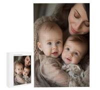 Puzzle Personalizado con Foto 6000 Piezas, Rompecabezas de Madera Personalizable con tu Propia Imagen, Regalo para Madres/Parejas/Novios - para Montar Regalo Original Diferentes Tamaños Disponible d65