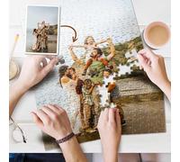 Puzzle Personalizado con Foto para Adultos - Puzzle Fotográfico Personalizado, Regalo para Parejas, Familia, Mascota, Boda, Aniversario, Vertical