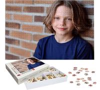 Puzzle Personalizado con Foto Personalizado con Foto Rompecabezas Personalizada con Imagen HD, Texto o Nombre Navidad Halloween Día del Niño Juegos de Inteligencia Regalos para Niños Amigos h-2932