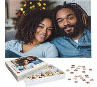 Puzzle Personalizado con Foto Personalizado con Foto Rompecabezas Personalizada con Imagen HD, Texto o Nombre Navidad Halloween Día del Niño Juegos de Inteligencia Regalos para Niños Amigos h-4239