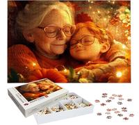 Puzzle Personalizado con Foto Personalizado con Foto Rompecabezas Personalizada con Imagen HD, Texto o Nombre Navidad Halloween Día del Niño Juegos de Inteligencia Regalos para Niños Amigos h-580