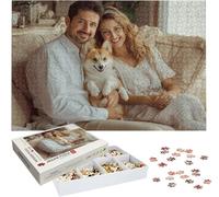 Puzzle Personalizado con Foto Personalizado con Foto Rompecabezas Personalizada con Imagen HD, Texto o Nombre Navidad Halloween Día del Niño Juegos de Inteligencia Regalos para Niños Amigos h-500