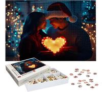 Puzzle Personalizado con Foto Personalizado con Foto Rompecabezas Personalizada con Imagen HD, Texto o Nombre Navidad Halloween Día del Niño Juegos de Inteligencia Regalos para Niños Amigos h-3063