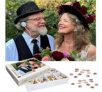 Puzzle Personalizado con Foto Personalizado con Foto Rompecabezas Personalizada con Imagen HD, Texto o Nombre Navidad Halloween Día del Niño Juegos de Inteligencia Regalos para Niños Amigos h-2468