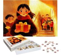 Puzzle Personalizado con Foto Personalizado con Foto Rompecabezas Personalizada con Imagen HD, Texto o Nombre Navidad Halloween Día del Niño Juegos de Inteligencia Regalos para Niños Amigos h-759