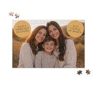 Puzzle Personalizado con Foto | Regalo Original Parejas, Amigos y Familia | Colores Vivos y Cartón Resistente Fabricado en España | De 24 a 3000 Piezas | para Días Especiales, Cumpleaños y Navidad