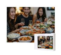 Puzzle Personalizado con Tu Foto - Puzzle de Madera - CREA Tu Propio Puzzle, Navidad o Cumpleaños - Idea de Regalo Original para Bodas, Parejas y Familia - 4000 Piezas u-197