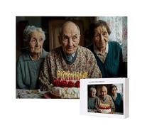 Puzzle Personalizado con Tu Foto - Puzzle de Madera - CREA Tu Propio Puzzle, Navidad o Cumpleaños - Idea de Regalo Original para Bodas, Parejas y Familia - 2000 Piezas u-165