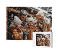 Puzzle Personalizado con Tu Foto - Puzzle de Madera - CREA Tu Propio Puzzle, Navidad o Cumpleaños - Idea de Regalo Original para Bodas, Parejas y Familia - 1000 Piezas u-9