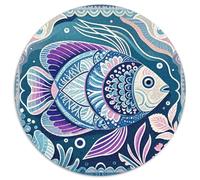 Puzzle Pez 1000 Piezas para Adultos Y Niños Juego Familiar De Cochetón Rompecabezas Peces Plantas Decorativo Regalo Original 1000pcs (67.5x67.5cm)