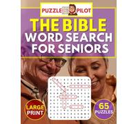 Puzzle Pilot - The Bible Word Search for Seniors - Large Print (Puzzle Pilot - Word Search for Seniors)