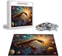 Puzzle Planeta Puzzle 5000 Piezas Escorpión Rompecabezas Adultos Pieza de Madera Juegos, Entretenimiento En Familia Rompecabezas Jigsaw para a Partir de 14 Años, Decoración del Hogar Regalos S-456