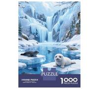 Puzzle Polar Ice and Snow Sellos De 1000 Piezas Rompecabezas Adultos De 1000 Piezas Obra De Arte Entretenimiento Creativo 38x26cm/1000pcs