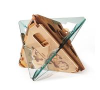 Puzzle Potato - Anti-Gravedad - Juego de Escape Room - Puzzle Box - Caja Puzzle de Madera - Rompecabezas 3D - Caja del Tesoro (Cristal Balu)