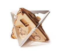 PUZZLE POTATO - Anti-Gravedad - Juego de Escape Room - Puzzle Box - Caja Puzzle de Madera - Rompecabezas 3D - Caja del Tesoro (Metal)